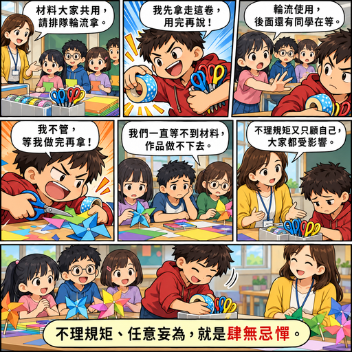 肆無忌憚成語漫畫縮圖