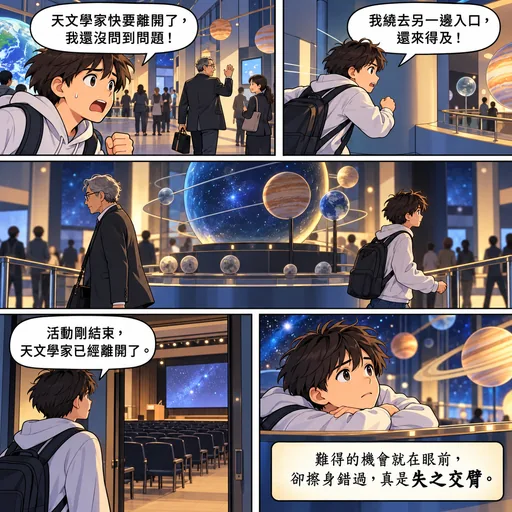 失之交臂成語漫畫縮圖