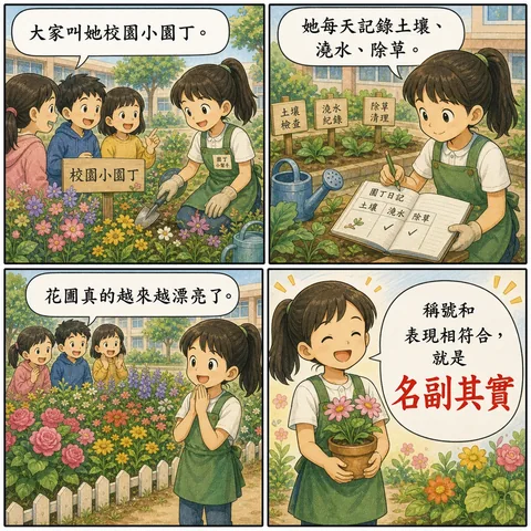 名副其實成語漫畫縮圖