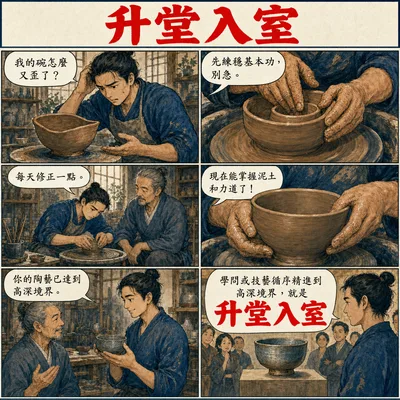 升堂入室成語漫畫縮圖