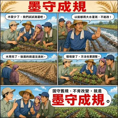 墨守成規成語漫畫縮圖