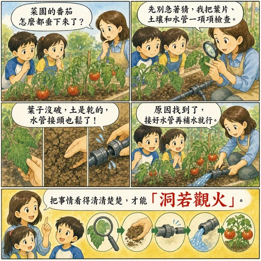 洞若觀火成語漫畫縮圖