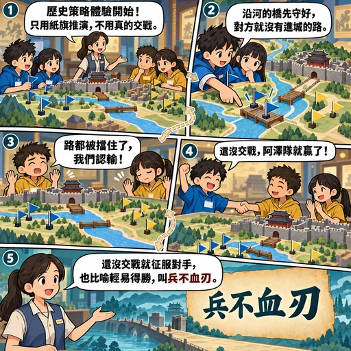 兵不血刃成語漫畫縮圖