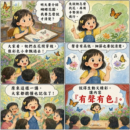 有聲有色成語漫畫縮圖