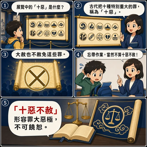 十惡不赦成語漫畫縮圖