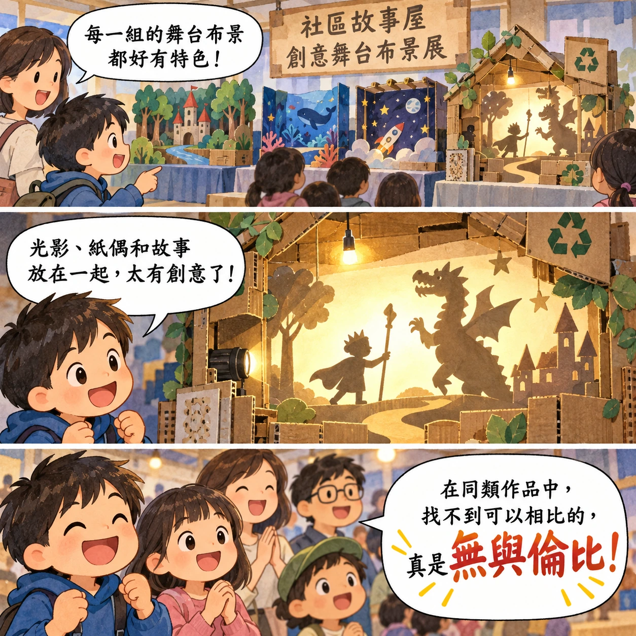 無與倫比的 AI 生成成語漫畫