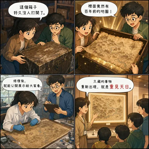 重見天日成語漫畫縮圖