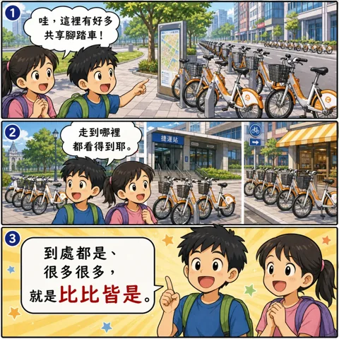 比比皆是成語漫畫縮圖