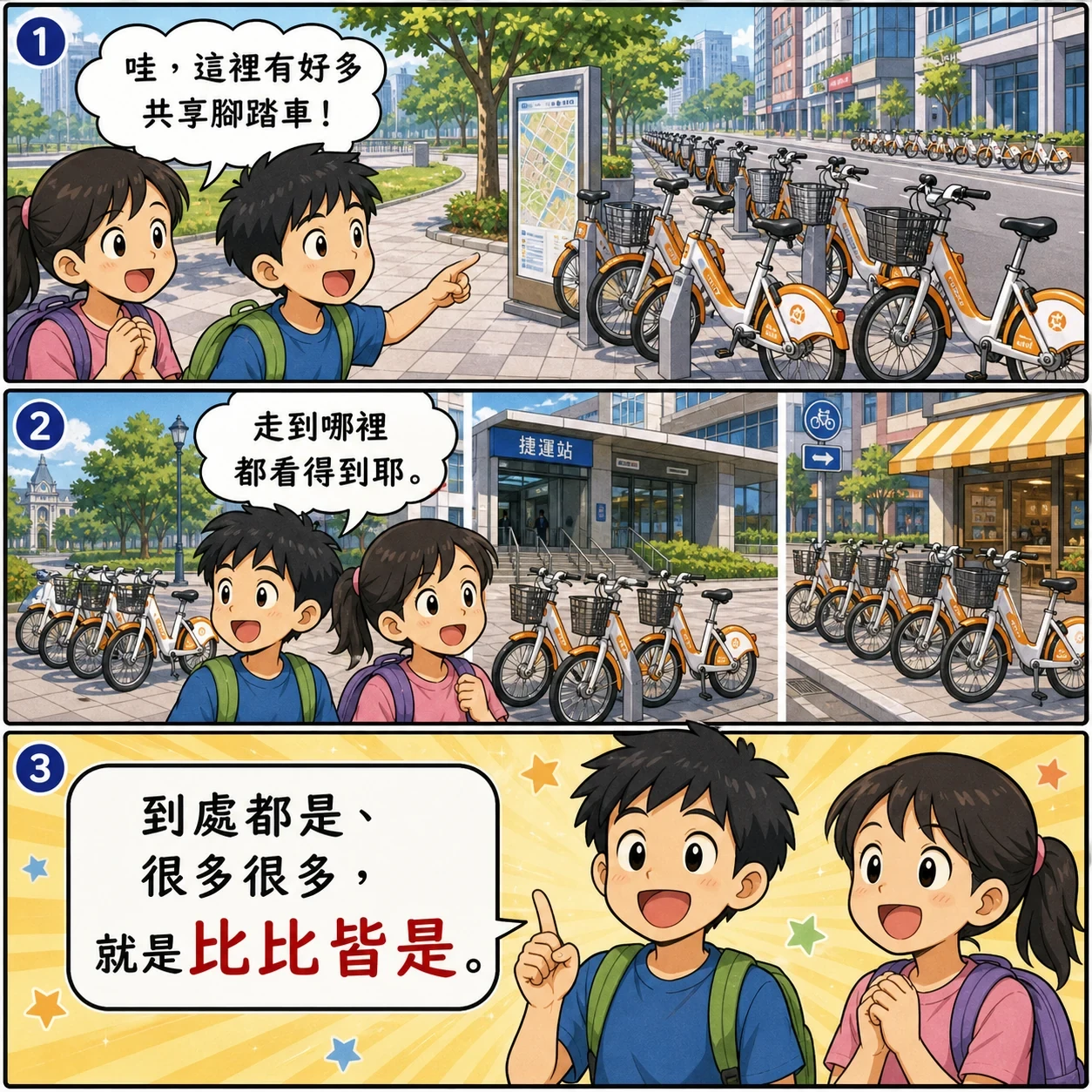 比比皆是的 AI 生成成語漫畫