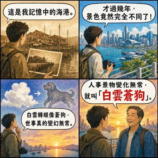 白雲蒼狗成語漫畫縮圖