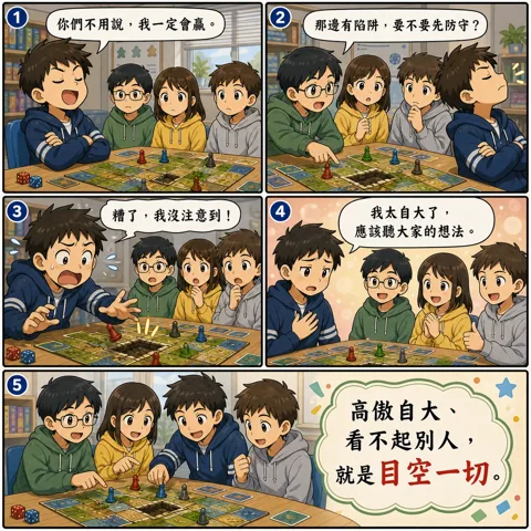 目空一切成語漫畫縮圖
