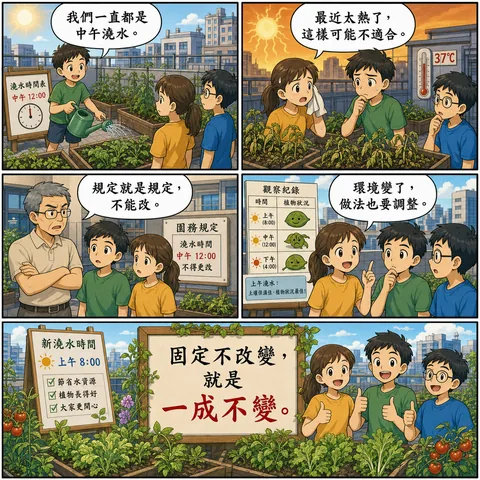 一成不變成語漫畫縮圖