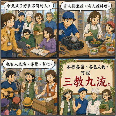 三教九流成語漫畫縮圖