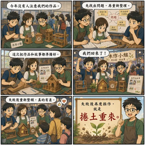 捲土重來成語漫畫縮圖