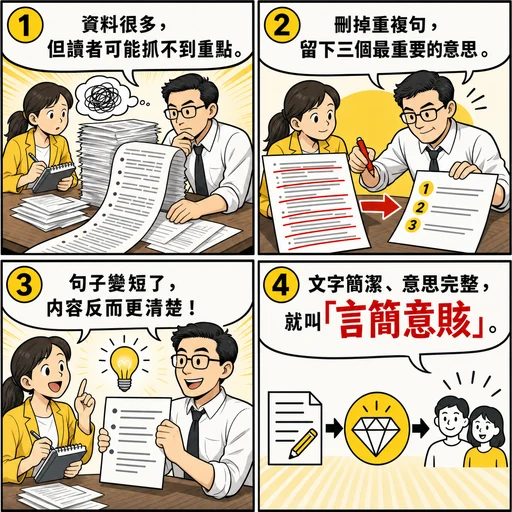 言簡意賅成語漫畫縮圖