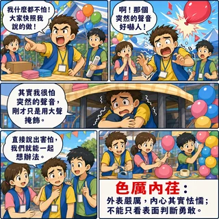 色厲內荏成語漫畫縮圖
