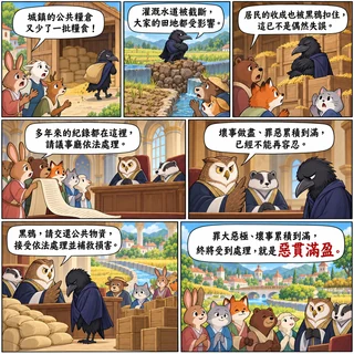 惡貫滿盈成語漫畫縮圖