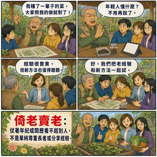倚老賣老成語漫畫縮圖