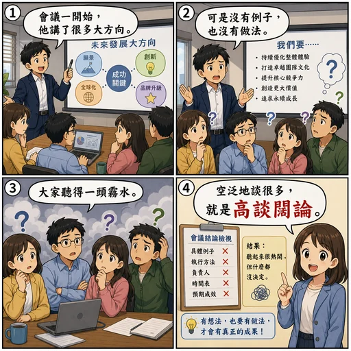 高談闊論成語漫畫縮圖
