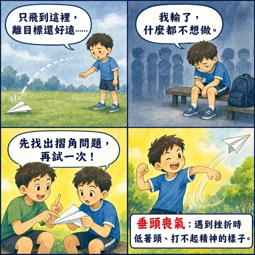 垂頭喪氣成語漫畫縮圖