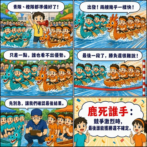 鹿死誰手成語漫畫縮圖