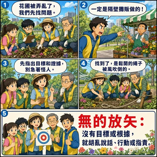 無的放矢成語漫畫縮圖