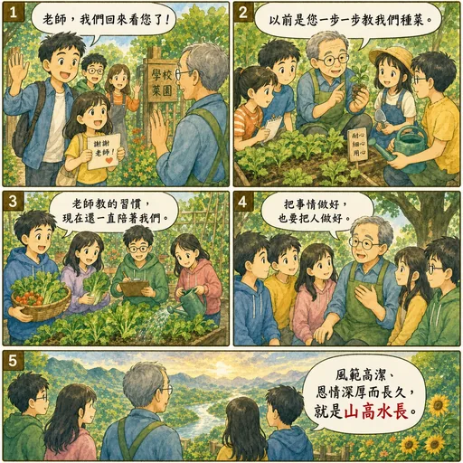 山高水長成語漫畫縮圖
