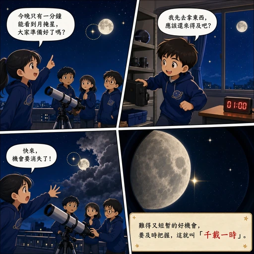 千載一時成語漫畫縮圖
