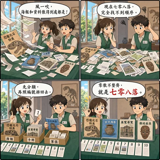 七零八落成語漫畫縮圖