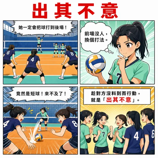出其不意成語漫畫縮圖