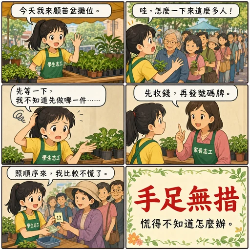手足無措成語漫畫縮圖
