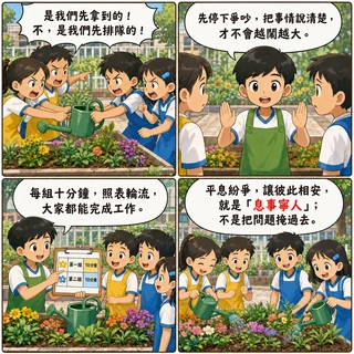 息事寧人成語漫畫縮圖
