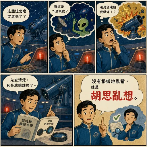 胡思亂想成語漫畫縮圖