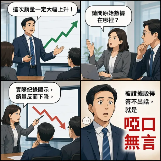 啞口無言成語漫畫縮圖