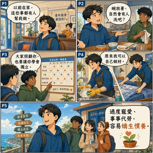 嬌生慣養成語漫畫縮圖