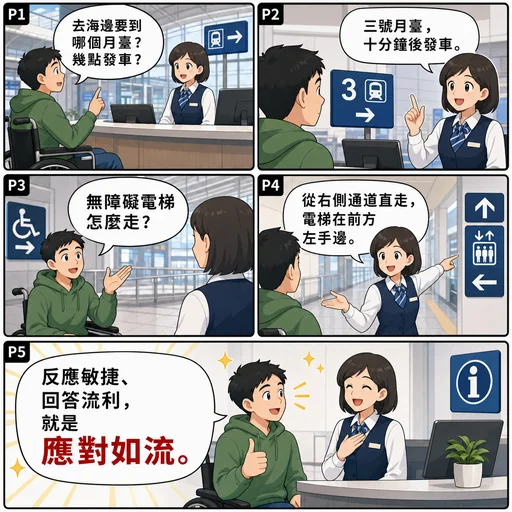 應對如流成語漫畫縮圖