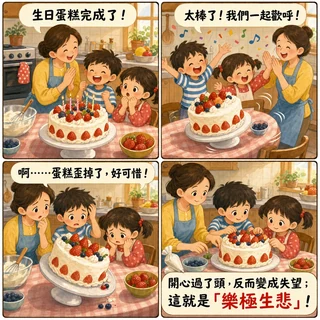 樂極生悲成語漫畫縮圖