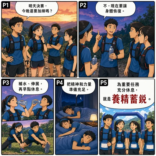 養精蓄銳成語漫畫縮圖