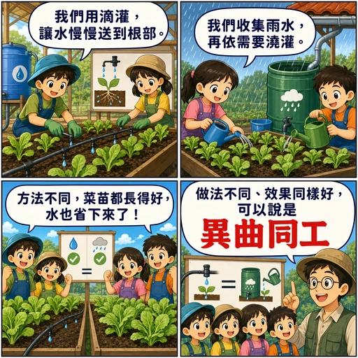異曲同工成語漫畫縮圖