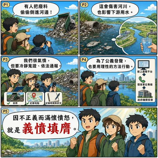 義憤填膺成語漫畫縮圖