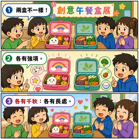 各有千秋成語漫畫縮圖