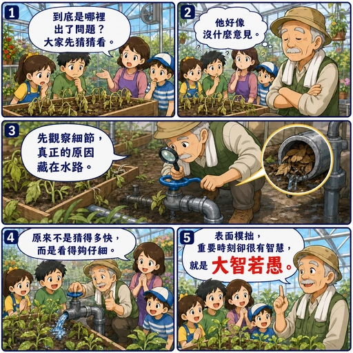 大智若愚成語漫畫縮圖