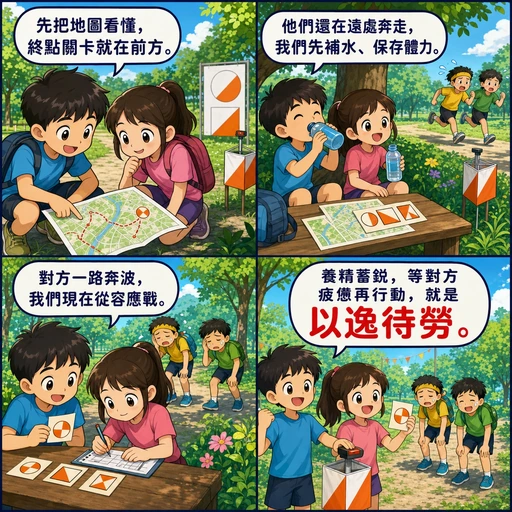 以逸待勞成語漫畫縮圖