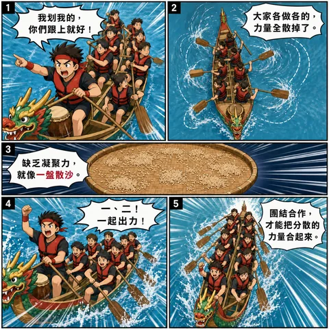 一盤散沙成語漫畫縮圖