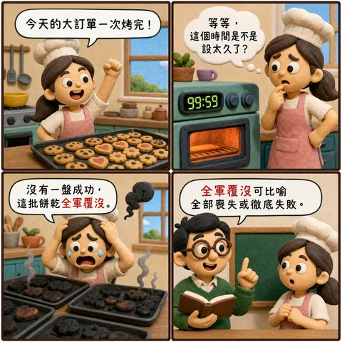 全軍覆沒成語漫畫縮圖