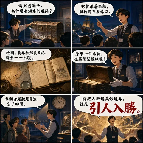 引人入勝成語漫畫縮圖