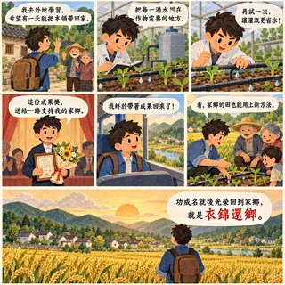 衣錦還鄉成語漫畫縮圖