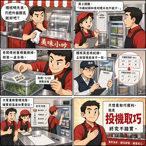投機取巧成語漫畫縮圖