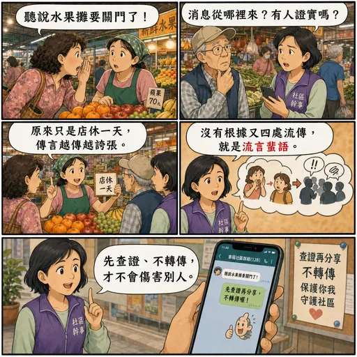 流言蜚語成語漫畫縮圖