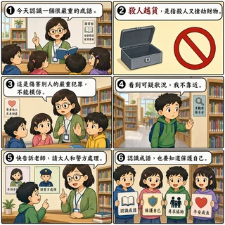 殺人越貨成語漫畫縮圖